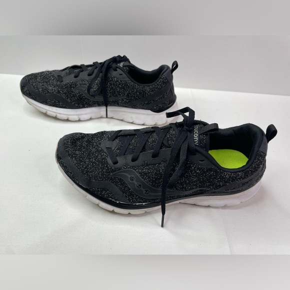 Saucony Women’s Liteform Feel Running Shoe Black Gray Size 12 - Picture 1 of 7